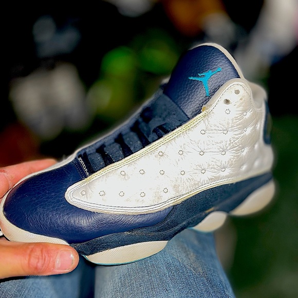Size 8  Air Jordan Retro 13 Obsidian - Picture 1 of 6